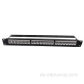 Patch -Panel mit 24ports UTP -Typ